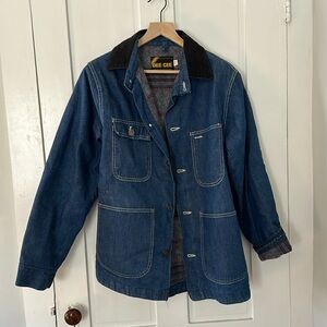 Vintage Denim Chore Coat - Lined
